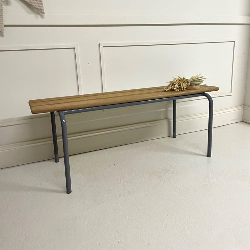 Banc d'écolier vintage - Tendre Gomme