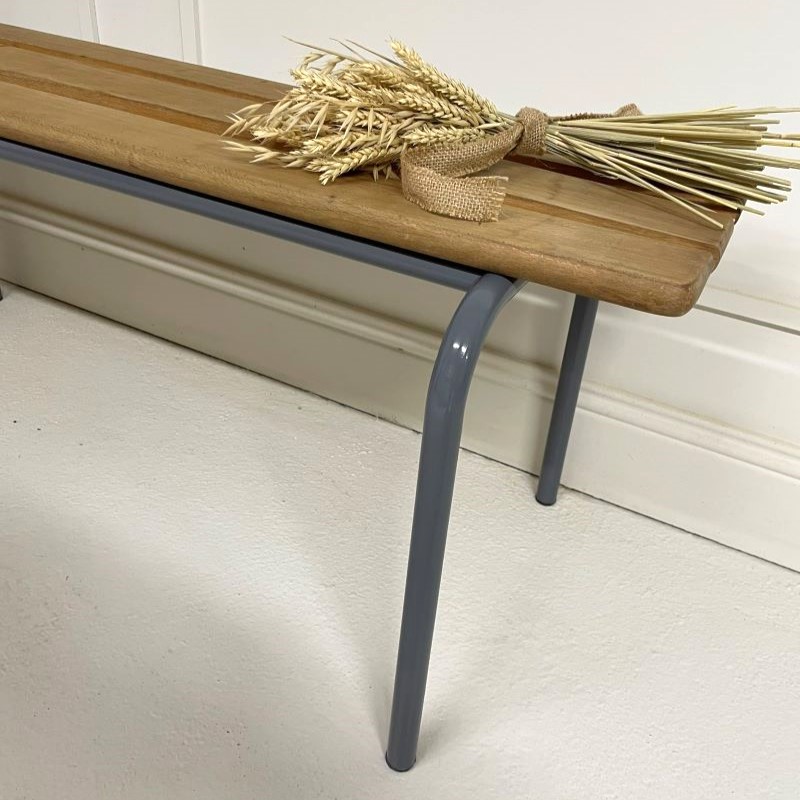 Banc d'écolier vintage - Tendre Gomme