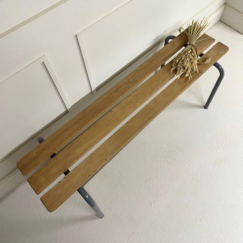 Banc d'écolier vintage - Tendre Gomme