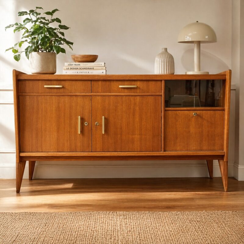 Buffet vintage de type scandinave années 60